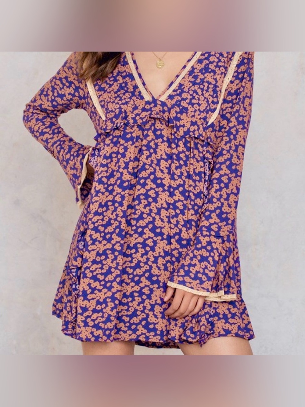 Free People Like You Best Mini Dress